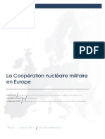 Coopération Nucléaire Militaire en Europe / exposé