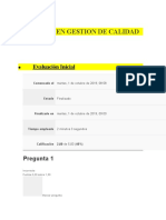 Enfasis en Gestion de Calidad