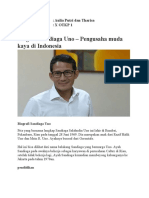 Biografi Sandiaga Uno