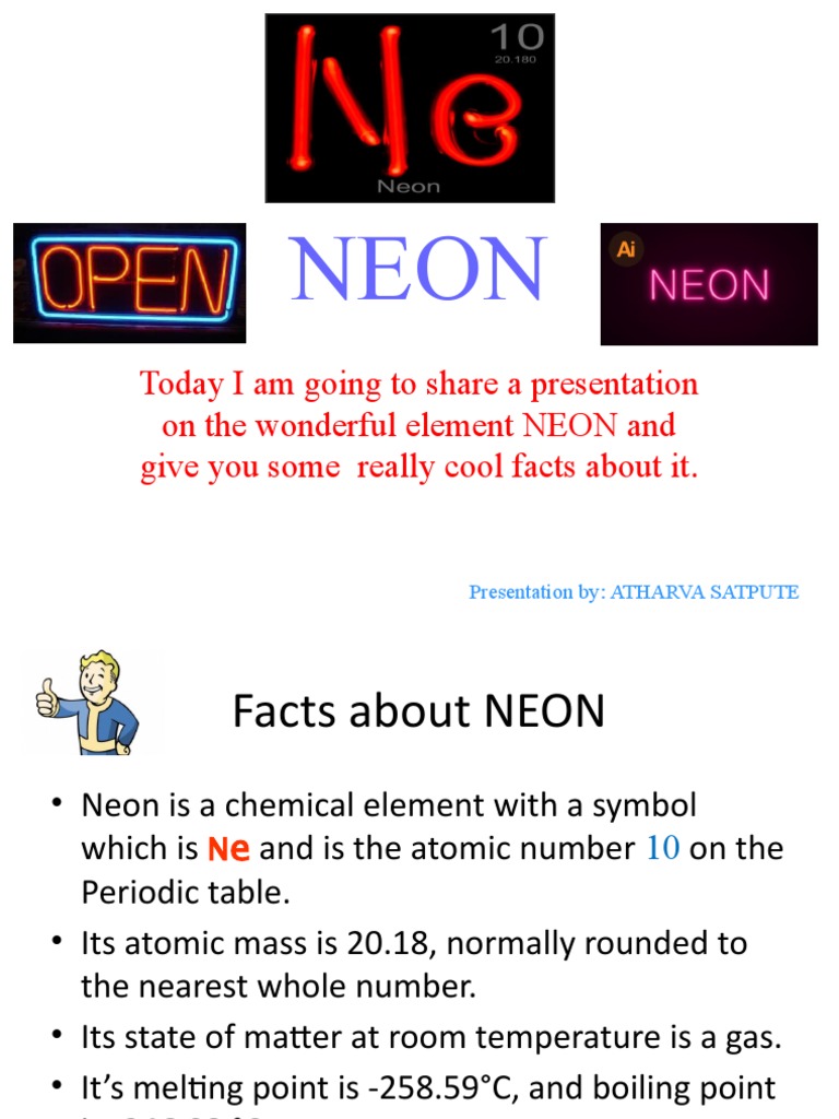Fascinating Facts About Neon Gas | PDF | Industrial Gases | Gases