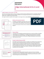 Mathematics 9709: Support For Cambridge International AS & A Level