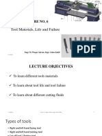 FMP-302 Lecture 6 - Tool Material - Life - Failure
