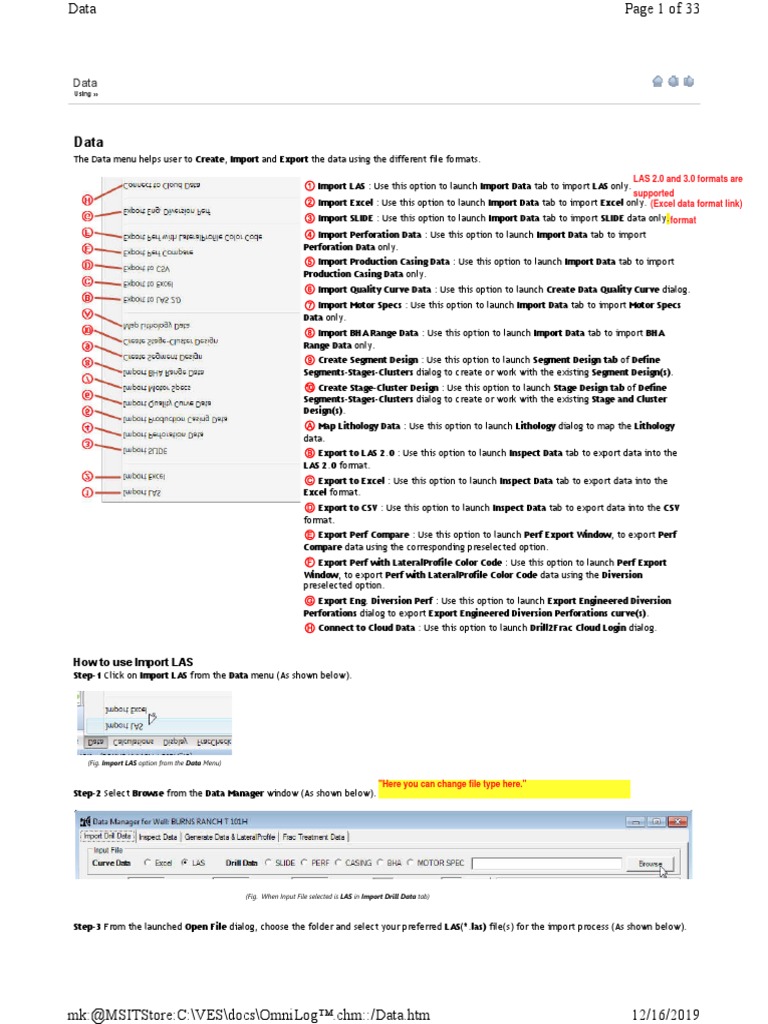 Data PDF | PDF | Microsoft Excel | Menu (Computing)