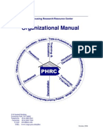 Organizational Manual Version 05-05-03