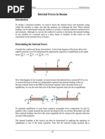 Internal Forces in Beams