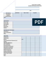 Sample WPS Form (SAW) Welding Procedure Specification (WPS)