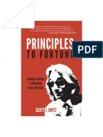 Scott J. Bintz - Principles to Fortune COVER