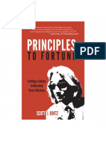 Scott J. Bintz - Principles To Fortune COVER
