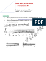 Actividad de Música para 3° Grado - Tercera Semana de Abril PDF