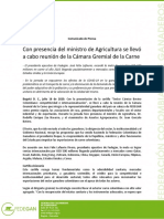 Comunicado de Prensa CGC
