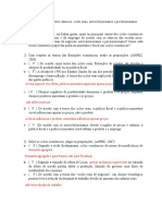 Lista Exercícios Ciclos Econômicos