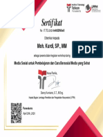 Cetak Sertifikat PDF