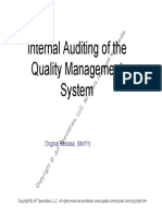 AS9100 Internal Auditor Training PDF