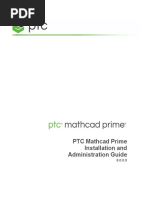 PTC Mathcad Prime Installation and Administration Guide