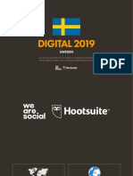 DIGITAL 2019: Sweden