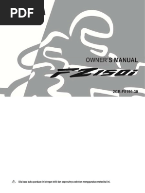 Yamaha Fz150i Pdf