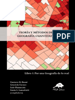 Teoria y Metodos de La Geografia Cuantitativa