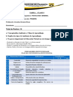 Tarea Clase 5 - Psicología General