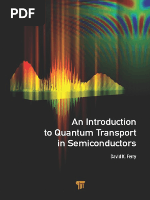 David K Ferry An Introduction To Quantum Transport In Semiconductors 18 Pan Stanford Publishing Libgen Lc Pdf Schrodinger Equation Wave Function