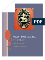 Payment Banks and Small Finance Banks PDF