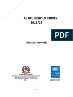Annual Household Survey 2015_16, MAJOR FINDINGS.pdf