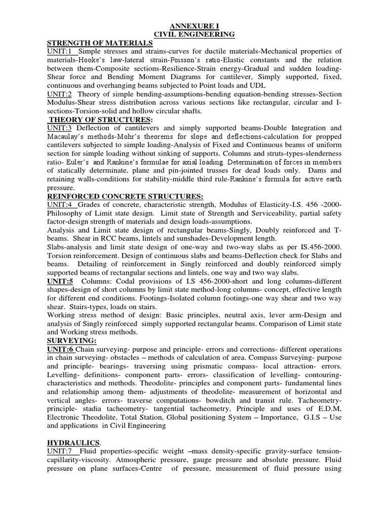 Civil Engineering PDF | PDF | Beam (Structure) | Dam