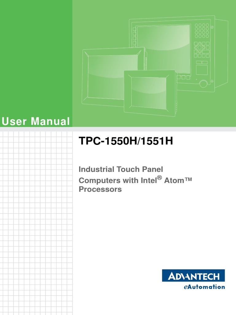 TPC-1550H/1551H: User Manual | PDF | Liquid Crystal Display | Microsoft ...