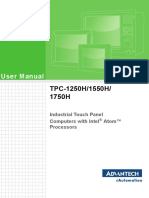 TPC-1250H/1550H/ 1750H: User Manual