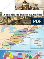 A Colonização Inglesa Na América