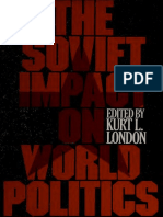 Kurt London - The Soviet Impact On World Politics (1974) PDF