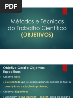 SLIDES - OBJETIVO