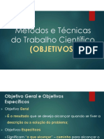 Slides - Objetivo