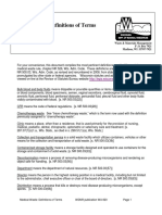 Diccionario de Desechos hospitalarios en ingles