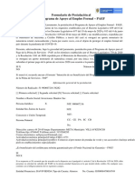 Formulario de Postulacion PDF