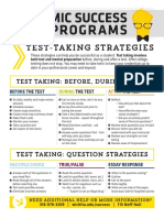 Test-Taking Strategies: The Test The Test The Test