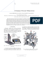 Modelling and Designing of Ultrasonic Welding Systems: Andrzej MILEWSKI, Piotr KLUK, Witold KARDYŚ, Paweł KOGUT