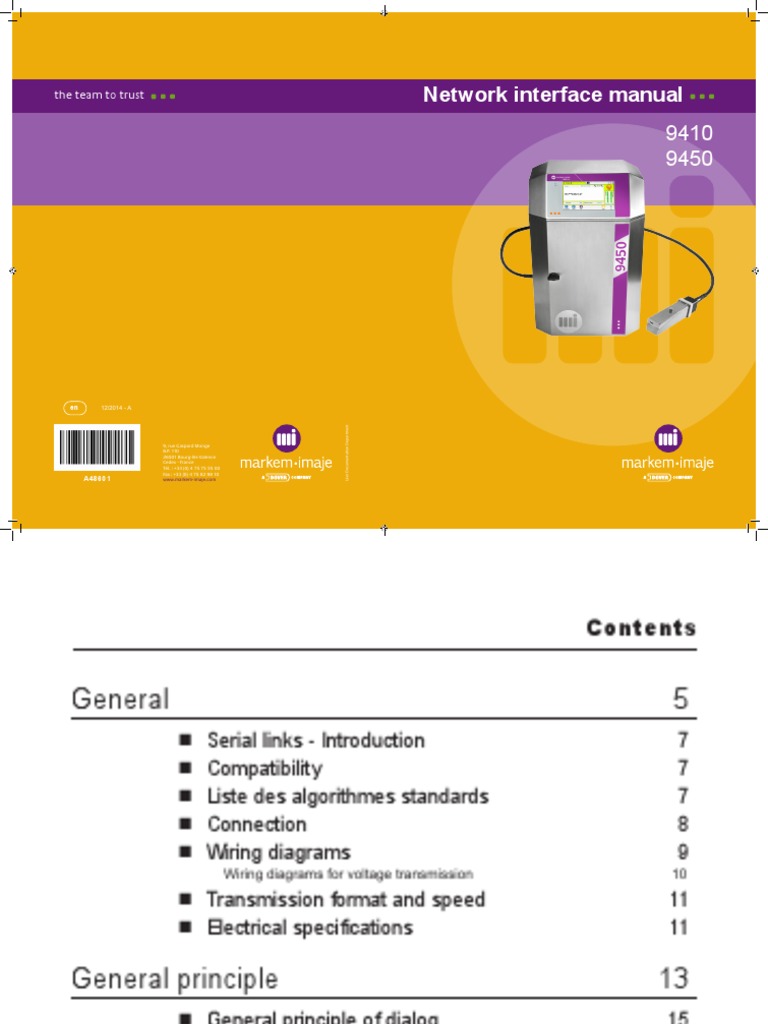 Artos 9410 9450 Interface Manual Pdf Transmission Control Protocol Computer File
