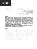 O Português do Brasil em Macedo Soares
