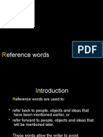 6. Reference Words