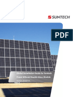 Bifacial and Double Glass Module Installation Manual PDF