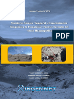 Monitoreo Sismico Geoquimica Volcan Huaynaputina