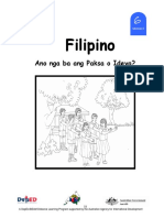Filipino 6 DLP 2 Ano Nga Ba Ang Paksa o Ideya PDF