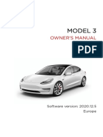 Model 3 Owners Manual Europe en