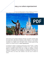 El Mundo Disney y Su Cultura Organizacional de Ensueño