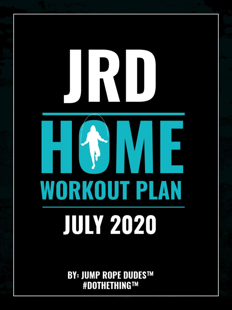July 2020 Jump Rope Workout Plan Pdf Physical Fitness Physical Exercise