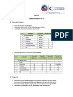 Caso 1 - Taller @risk para Project - Gestión de Riesgos PDF