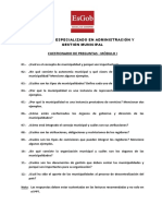 Preguntas Modulo I Adm. y Gestión Municipal - EsGob