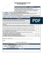 Test de Autoreporte de Condiciones de Salud para Covid 11