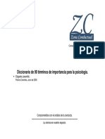 Jaramillo (2009) Diccionario de Análisis Conductual (1)