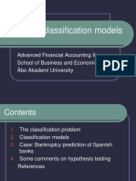 Classification Models